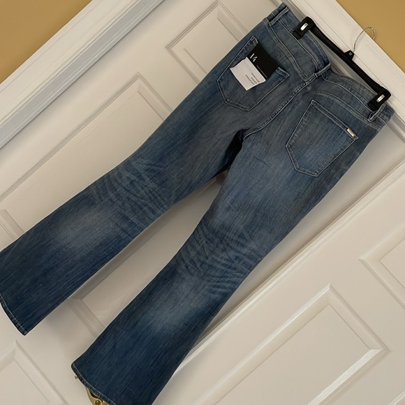 NWT White House Black Market High-Rise Skinny Flare Jeans - Picture 2 of 7